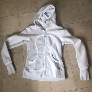 Lululemon Scuba Hoodie Lt Grey Sz 6